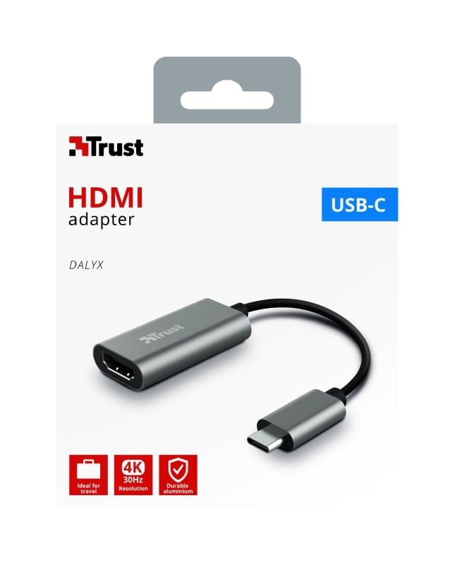 Перехідник Trust Dalyx USB-C to HDMI Adapter