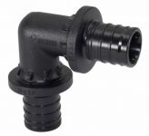 Кутник Rehau Rautitan PX, 90°, 40 мм, поліфенілсульфон, чорний