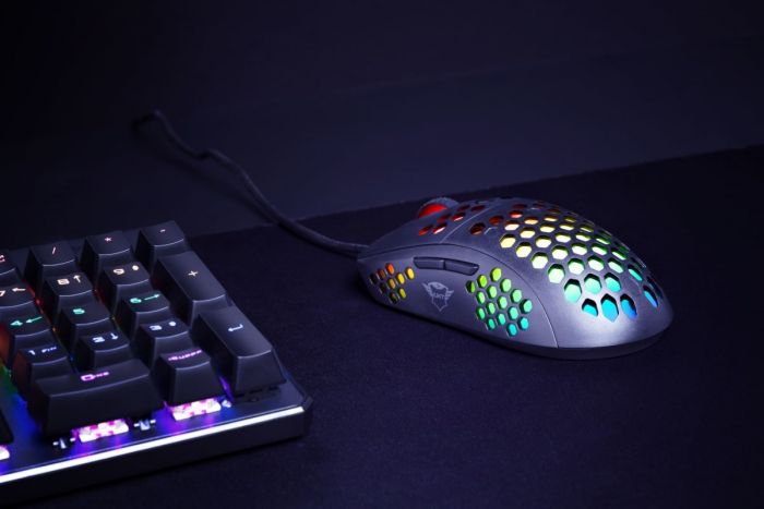 Миша ігрова Trust GXT 960 Graphin Ultra-lightweight RGB USB Black
