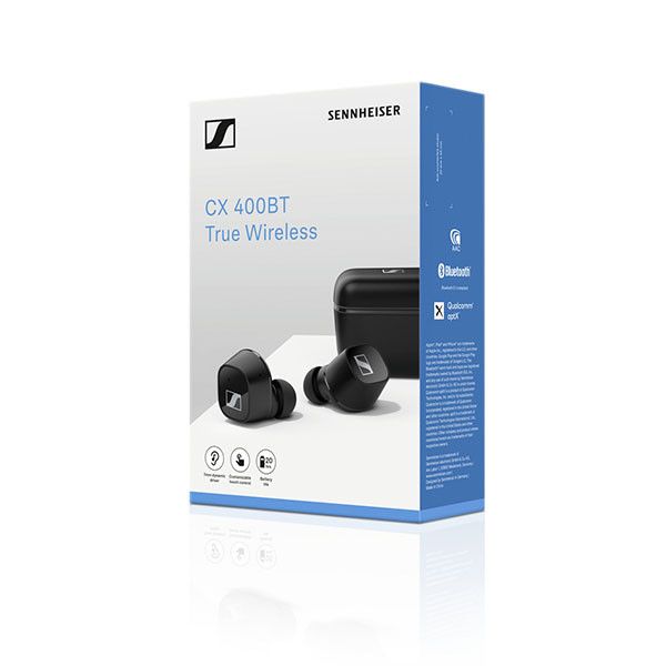 Навушники Sennheiser CX 400BT True Wireless Mic Black