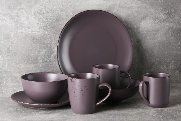 Чашка Ardesto Lucca, 330 мл, Grey brown, кераміка