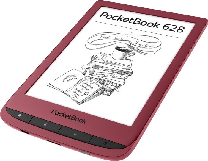 Електронна книга PocketBook 628, Ruby Red