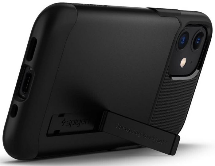 Чохол Spigen для iPhone 12 mini Slim Armor, Black