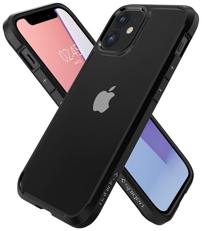 Чохол Spigen для iPhone 12 mini Crystal Hybrid, Matte Black