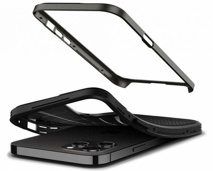 Чохол Spigen для iPhone 12 Pro Max Neo Hybrid, Gunmetal
