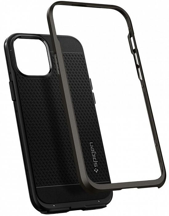 Чохол Spigen для iPhone 12 Pro Max Neo Hybrid, Gunmetal