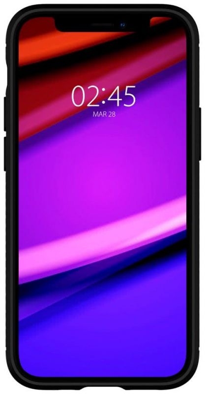 Чохол Spigen для iPhone 12 mini Rugged Armor, Matte Black