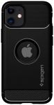 Чохол Spigen для iPhone 12 mini Rugged Armor, Matte Black