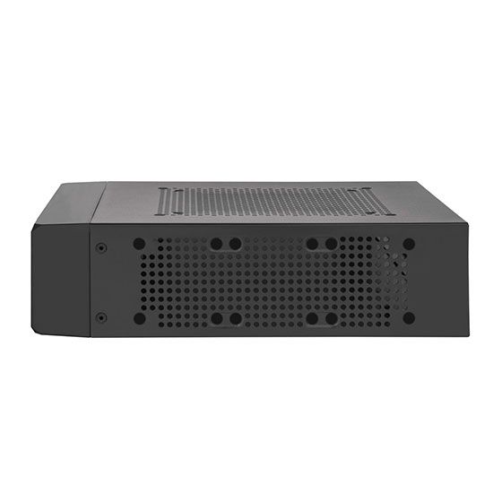 Корпус SilverStone MILO ML10B,MiniITX,USB3.0x2,3x50мм,безБЖ,чорний