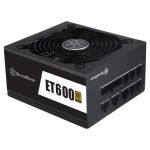 Блок живлення SilverStone STRIDER ET600-MG (600W), 80+Gold,aPFC,14см,24+8,8xSATA,4xPCIe,+3, модульний