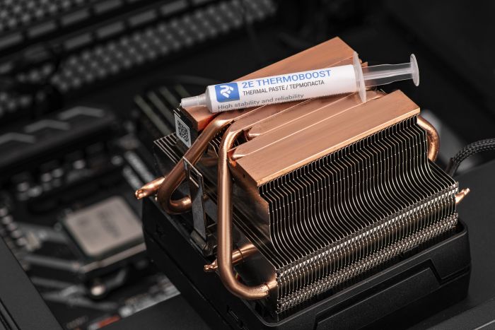 Термопаста 2E THERMOBOOST PROFI TB8-2, (8.3 W/m-K), 2 гр, сіра