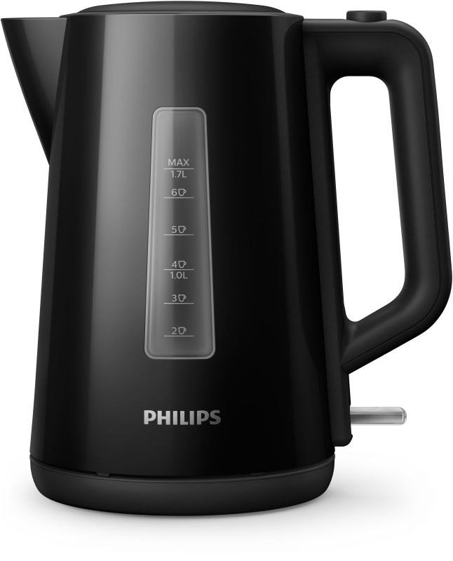 Електрочайник 1.7 л Philips HD9318/20 (чорний пластик)