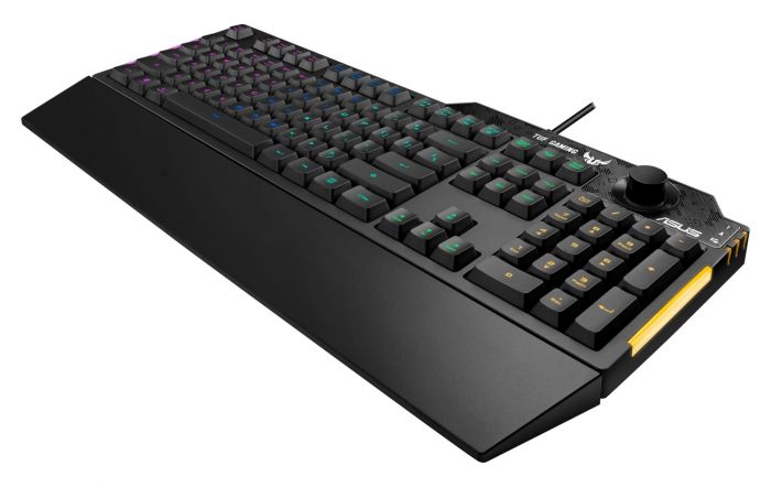 Клавіатура ASUS TUF Gaming K1 RGB 104key USB RU Black