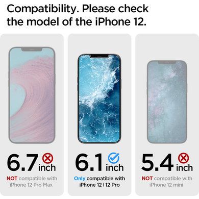Захисне скло Spigen для iPhone 12 Pro Max tR HD(1Pack)
