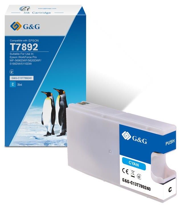 Картридж G&G до Epson WF-5110/WF-5620 yellow XXL (4000 стор)