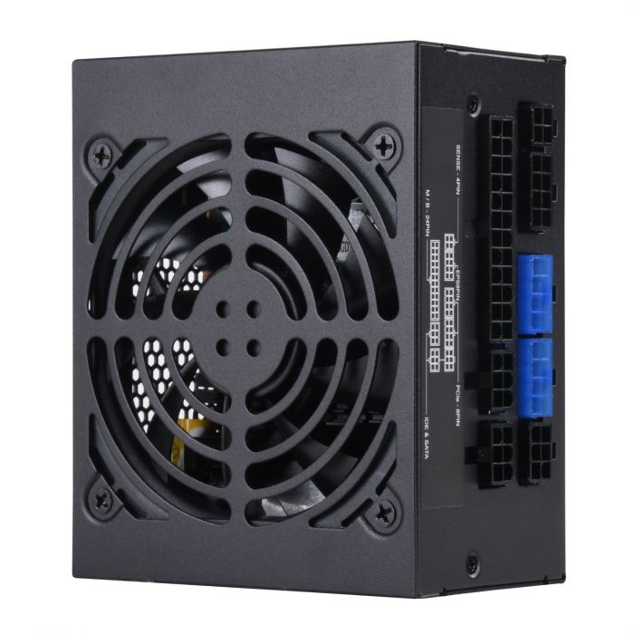 Блок живлення SilverStone STRIDER SX650-G V1.1(650W),SFX,80+Gold,aPFC,9.2см,24+8,6xSATA,4x8/6-Pin,+4,модульний