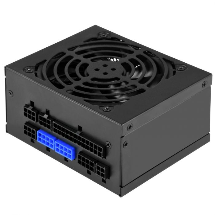 Блок живлення SilverStone STRIDER SX650-G V1.1(650W),SFX,80+Gold,aPFC,9.2см,24+8,6xSATA,4x8/6-Pin,+4,модульний