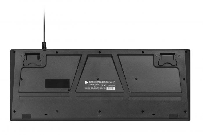 Клавіатура 2E KС1030 Smart Card USB Black