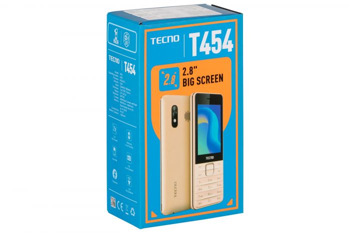 Мобільний телефон TECNO T454 2SIM Black