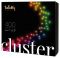 Smart LED Гірлянда Twinkly Cluster RGB 400, Gen II, IP44, довжина 6м, кабель чорний