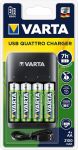 Зарядний пристрій Varta Value USB Quattro Charger + 4 AA 2100 mAh