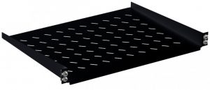 Полка ZPAS консольна 19" 1U глуб. 350 мм, чорна