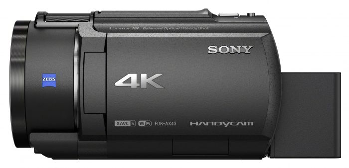 Цифр. відеокамера 4K Flash Sony Handycam FDR-AX43 Black