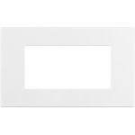 Bticino Axolute Air Рамка прямокутна, 4 модуля, метал, колір Білий