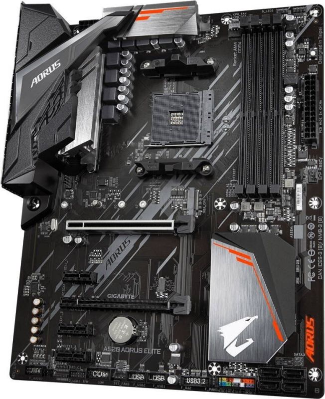Материнська плата GIGABYTE A520 AORUS ELITE sAM4 A520 4xDDR4 HDMI ATX