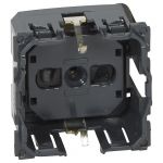 Механізм розетки електричної Legrand, Schuko 16А, 250В АС, PE, безгвинтові клеми, захисні шторки Celiane