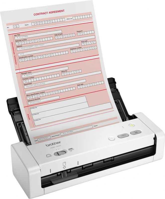 Документ-сканер A4 Brother ADS1200