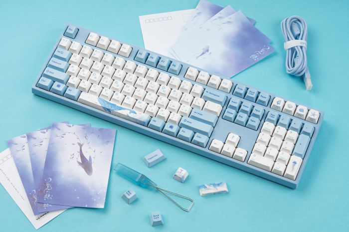 Клавіатура Varmilo VA108M Sea Melody Cherry MX Silent Red