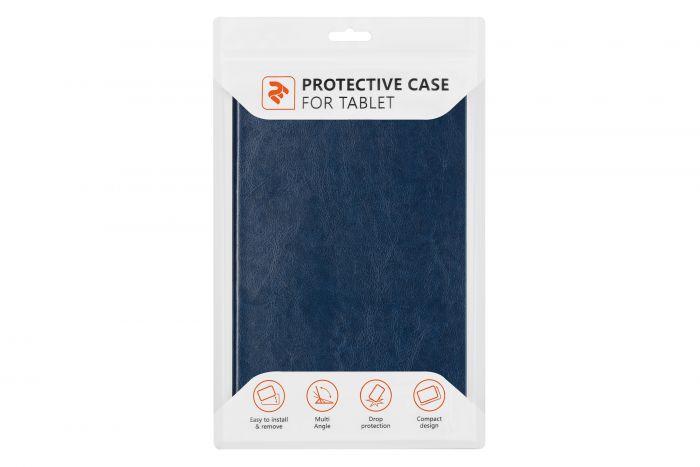 Чохол 2Е Basic для Samsung Galaxy Tab A7 (SM-T500/T505), Retro, Navy