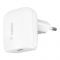 Мережевий ЗП Belkin Home Charger 20W Power Delivery Port USB-C, white