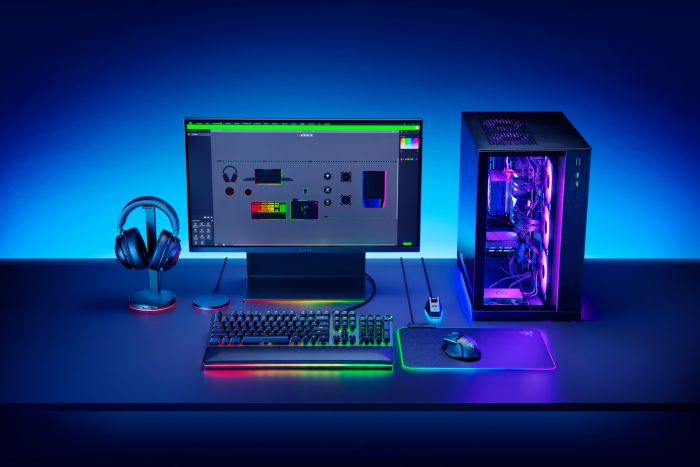 Підставка для навушників Razer Base Station V2 Chroma RGB Black