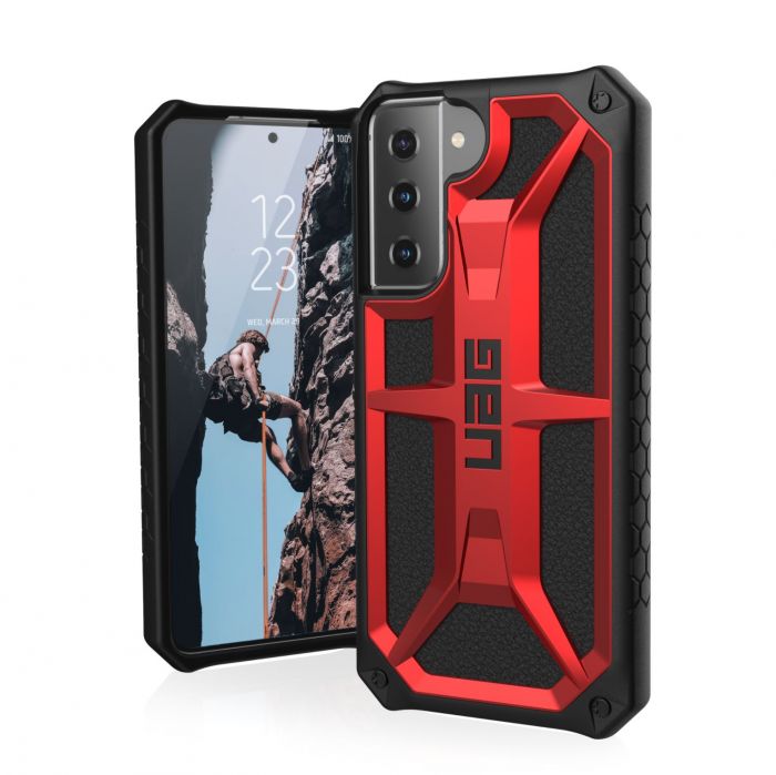 Чохол UAG для Samsung Galaxy S21 Monarch, Crimson