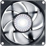 Корпусний вентилятор Cooler Master SickleFlow 80 Black,80мм,650-2500об/хв,Single pack w/o HUB
