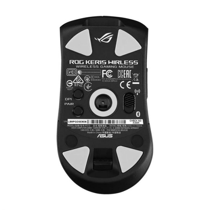 Миша ASUS ROG Keris RGB USB/WL/BT Black