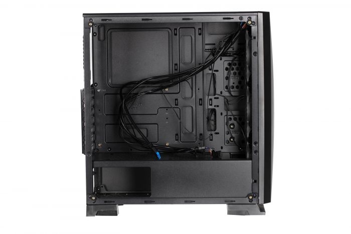 Корпус 2E GAMING CONDOR (GJP12) MidT, 2xUSB2.0,1xUSB3.0, 3x120мм ARGB, скло (бічна панель),без БЖ,чорний