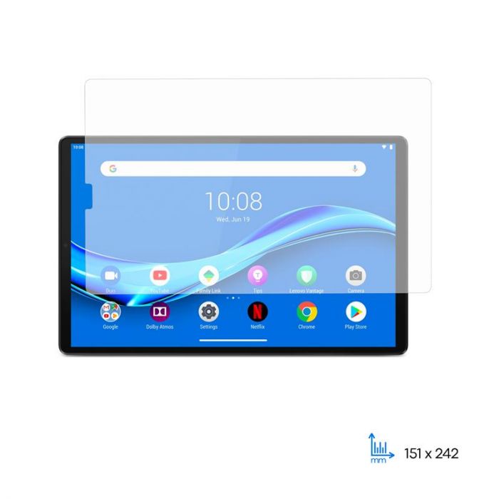 Захисне скло 2E для Lenovo Tab M10 Plus FHD, 2.5D, Clear