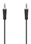 Кабель Hama 3.5 mm Jack - 3.5 mm Jack Stereo 1.5 m Black