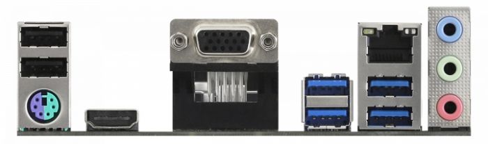 Материнська плата ASRock A520M-HVS sAM4 A520 2xDDR4 HDMI-VGA USB 3.2 mATX