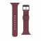 Ремінець UAG [U] для Apple Watch 44/42 [U] Dot Silicone, Aubergine