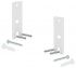 Кріплення OmniJewel Satellite wall bracket, White, Пара