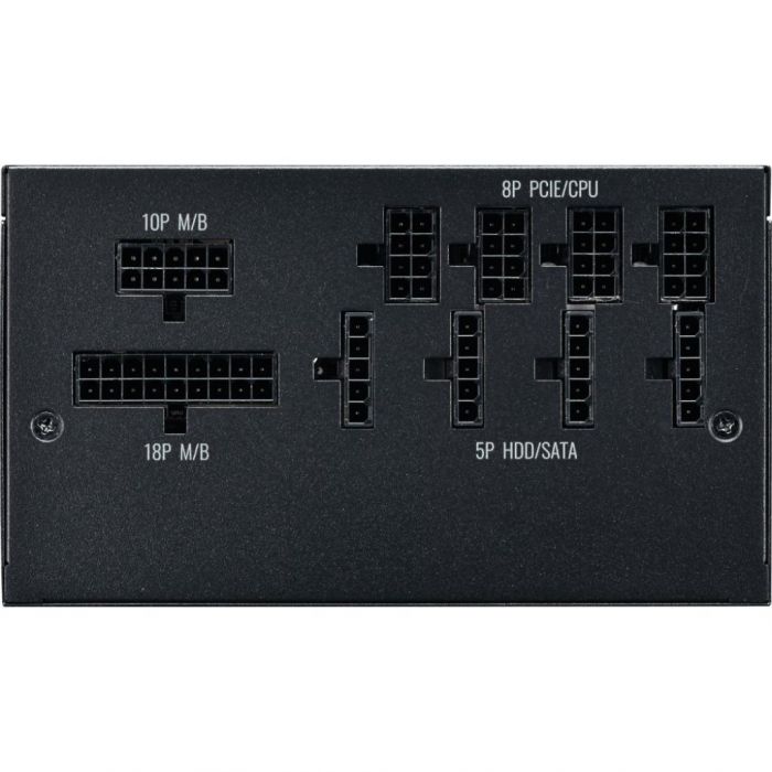 Блок живлення Cooler Master V Gold 750W,13.5cm FDB fan,a/PFC,24+8,4xPeripheral,12xSATA,4xPCIe,Full Modular