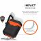 Чохол UAG для Apple Airpods Std. Issue Hard 001 (V2), Black/Orange