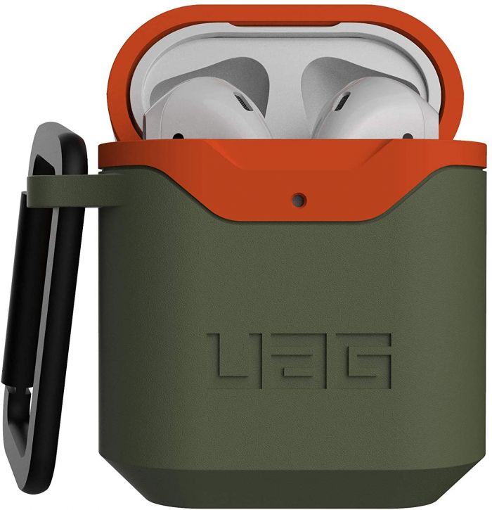 Чохол UAG для Apple Airpods Std. Issue Hard 001 (V2), Olive/Orange