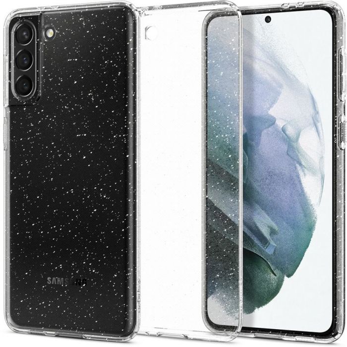 Чохол для Samsung Galaxy S21 Liquid Crystal Glitter, Crystal Quartz