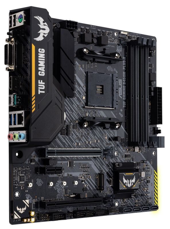 Материнcька плата ASUS TUF GAM B450M-PLUS II sAM4 B450 4xDDR4 HDMI-DVI mATX