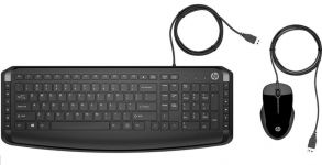 Комплект HP Pavilion 200 USB  UKR Black